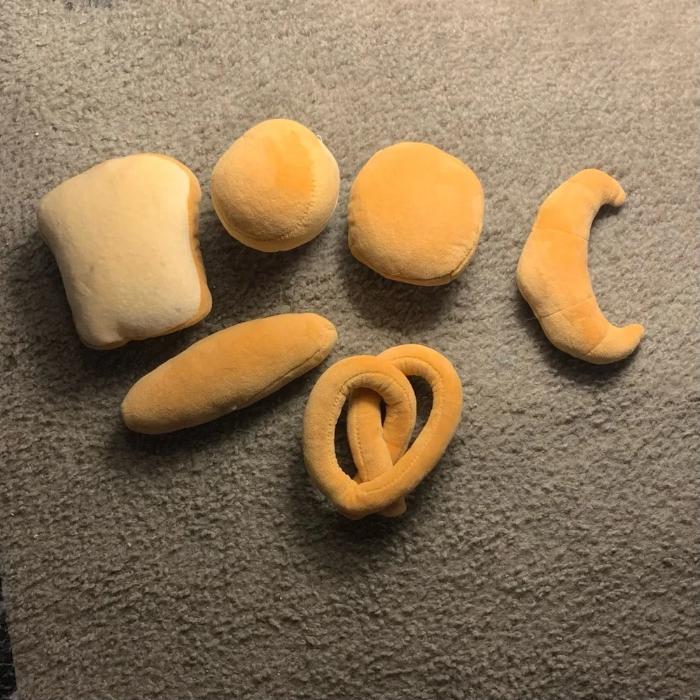 Bread Cat Toys - 6 pieces